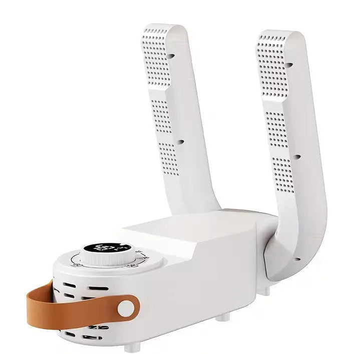 Portable Shoe Dryer: Fast, Quiet, and Efficient Drying with 110V Smart Timer and Auto Shut-off. Features a Foldable Design, Suitable for Work Boots, Gloves, Hats, and Socks. A Must-have Household Item, Perfect as a Thanksgivi